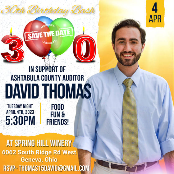 30th Birthday Bash Fundraiser